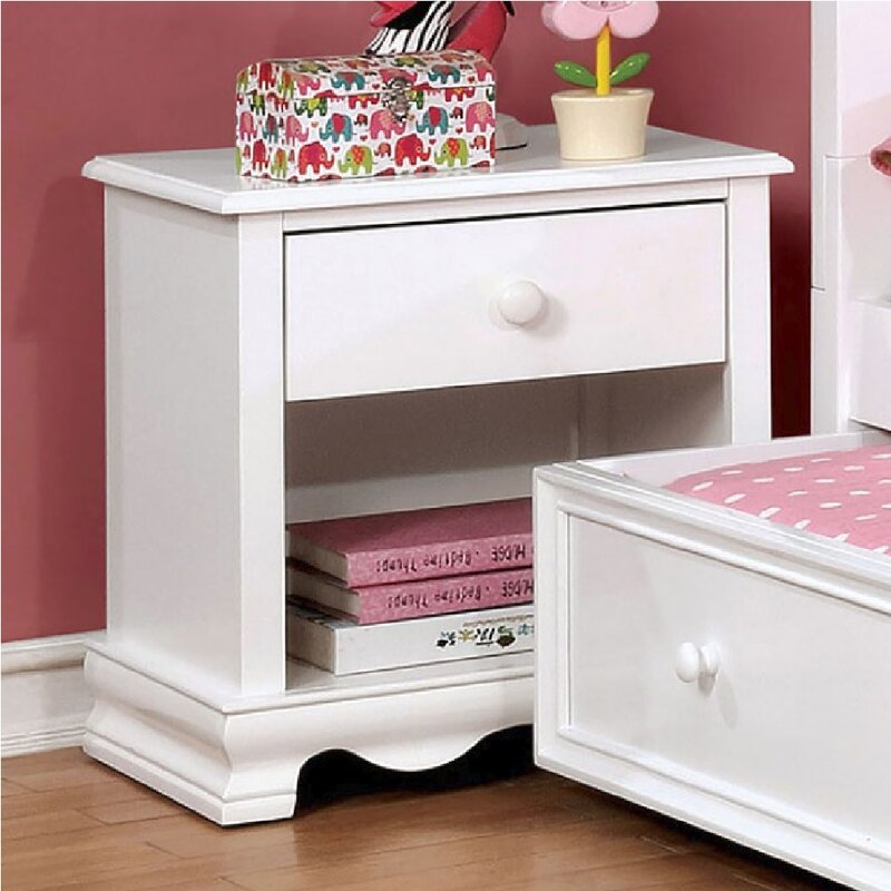 Harriet Bee Morethampstead Kid 1 Drawer Nightstand Wayfair