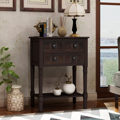 Chubbuck 23 Console Table August Grove Color Espresso