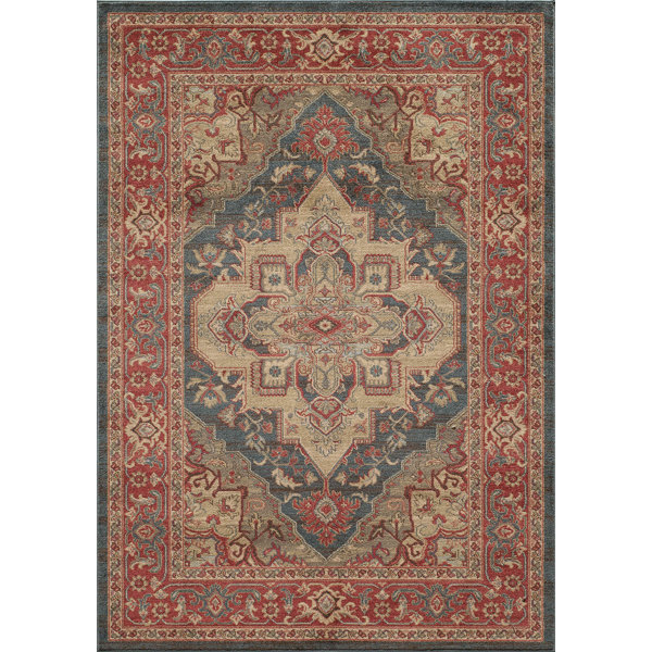 Othello Red Area Rug by Birch Lane™