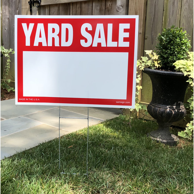 3-Pack Yard Sale Sign Kit