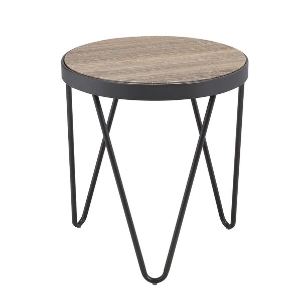Hummel End Table By Wrought Studio