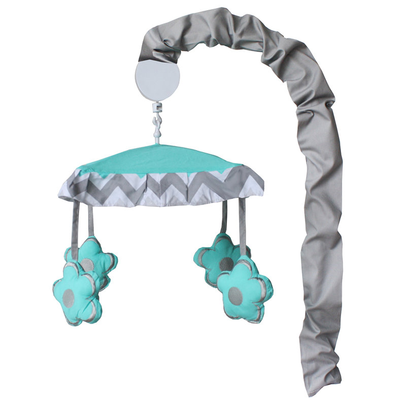 elephant chevron crib bedding