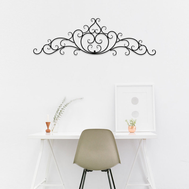 Fleur De Lis Living Wrought Iron Metal Plaque Wall Décor Reviews Fleur De Lis Living Wrought Iron Metal