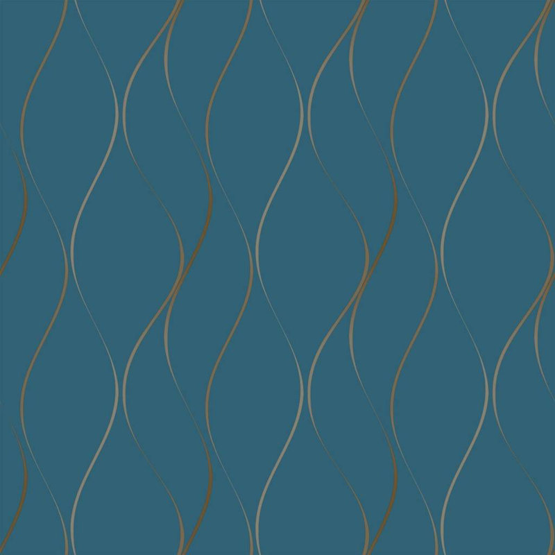 George Oliver Borton Wavy Stripe 24 L X 21 W Wallpaper Roll