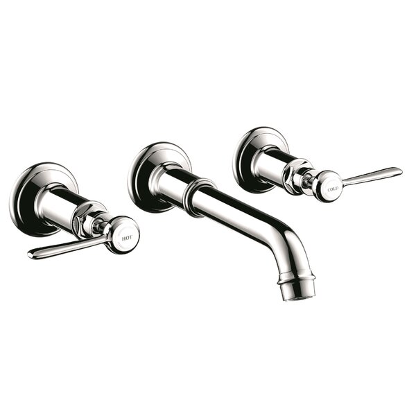 Axor Montreux Two Handle Wall Mounted Sink Faucet by Axor