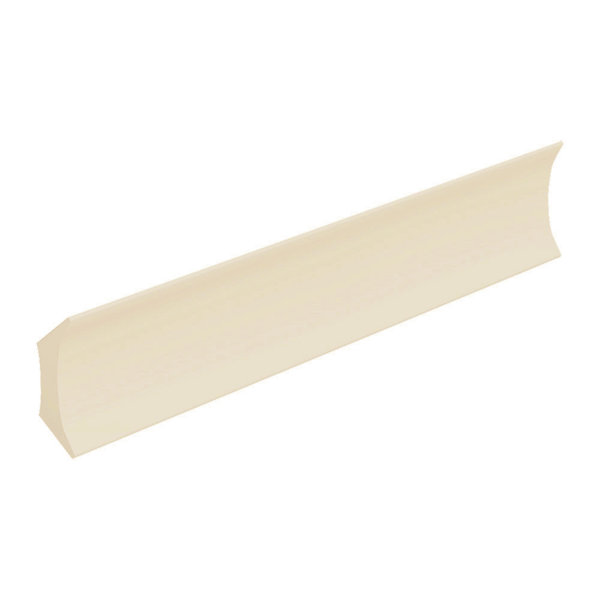 0.41 x 240 x 1.13 Base Molding in Almond by ROPPE