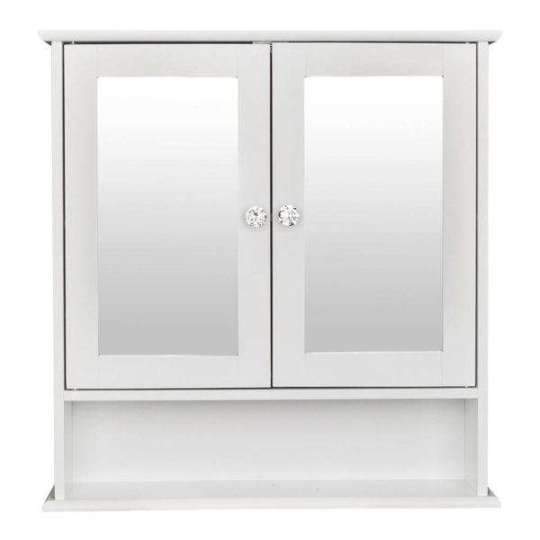 Arnissa 22'' W x 23'' H x 5'' D Wall Mounted Bathroom Cabinet