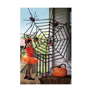 Giant Spider Web Halloween Decoration