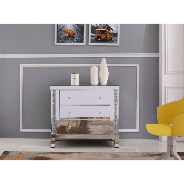 Best Choices Dillan Crystal Cabinet 3 Drawer Standard Dresser By Rosdorf Park Wonderful
