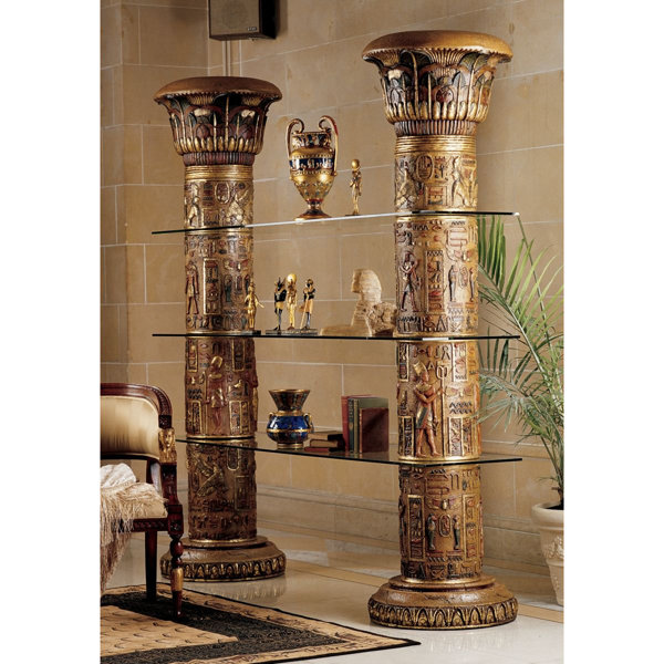 Egyptian Standard Bookcase by Design Toscano
