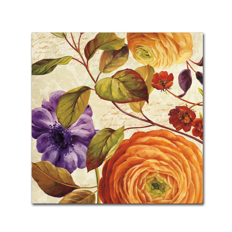 Trademark Art End Of Summer Iii By Lisa Audit Painting Print On
