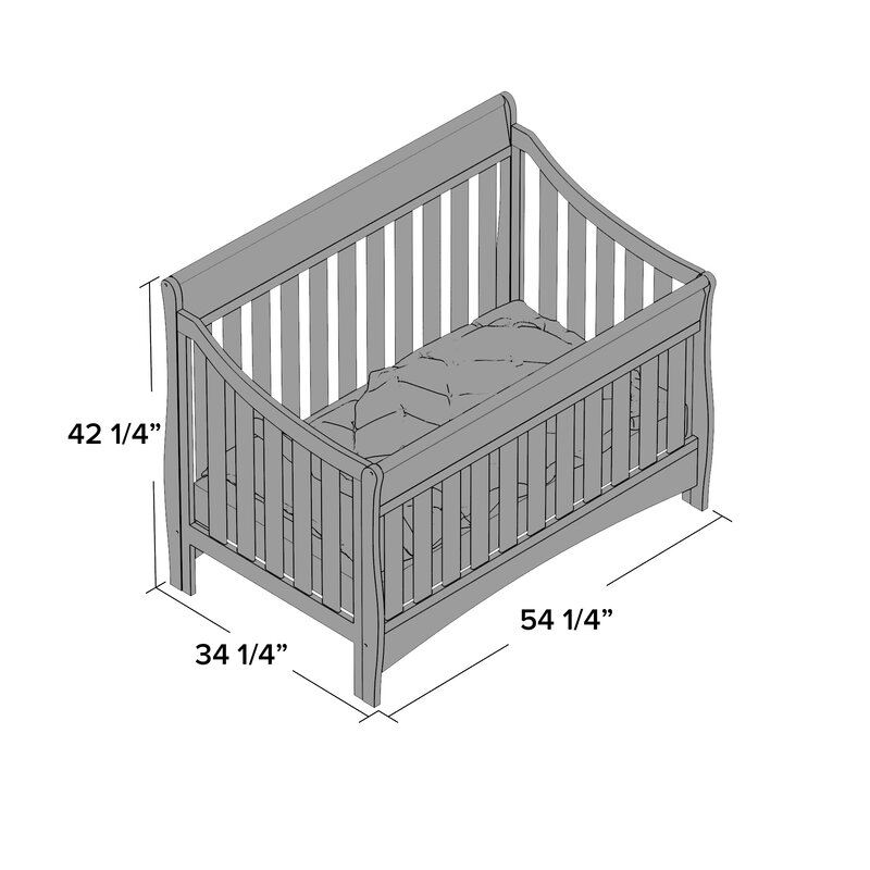 Delta Children Bentley S Series 4 In 1 Convertible Crib