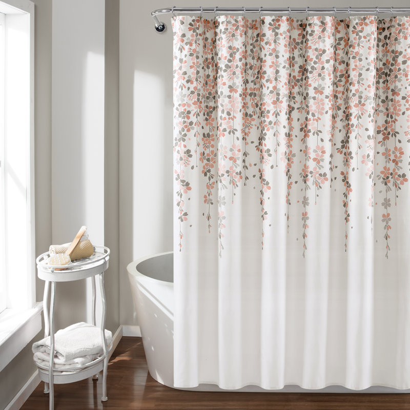 Bungalow Rose Weigel 1 Piece Shower Curtain Reviews Wayfair