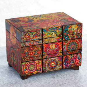 Fair Trade Artisan Crafted The Sun, Th..