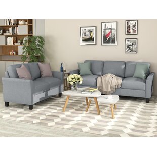 Ubly 2 Piece Standard Living Room Set by Red Barrel Studio®