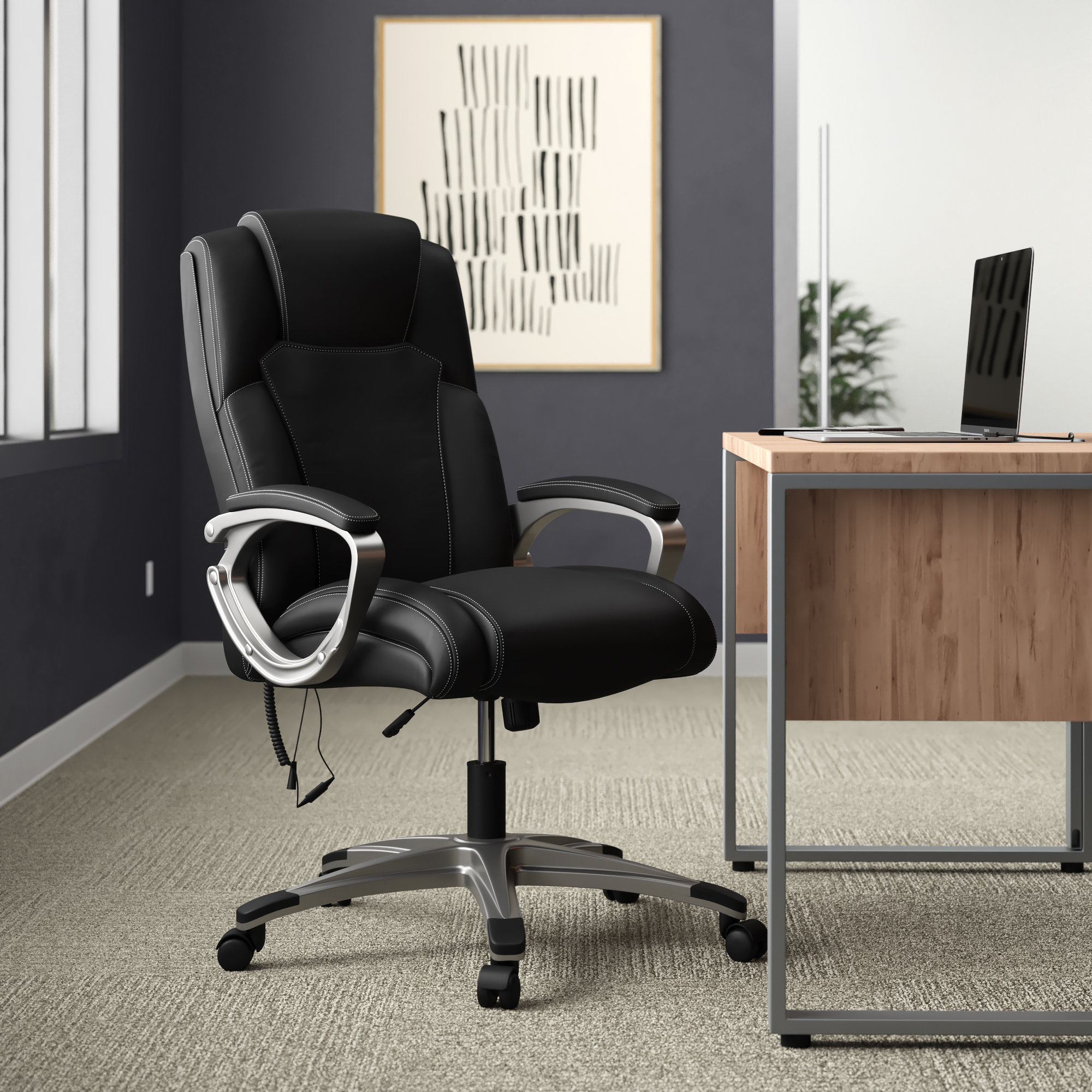 Upper Square Hillard Heated Mage Executive Chair Reviews Hillard Heated Mage Executive Chair
