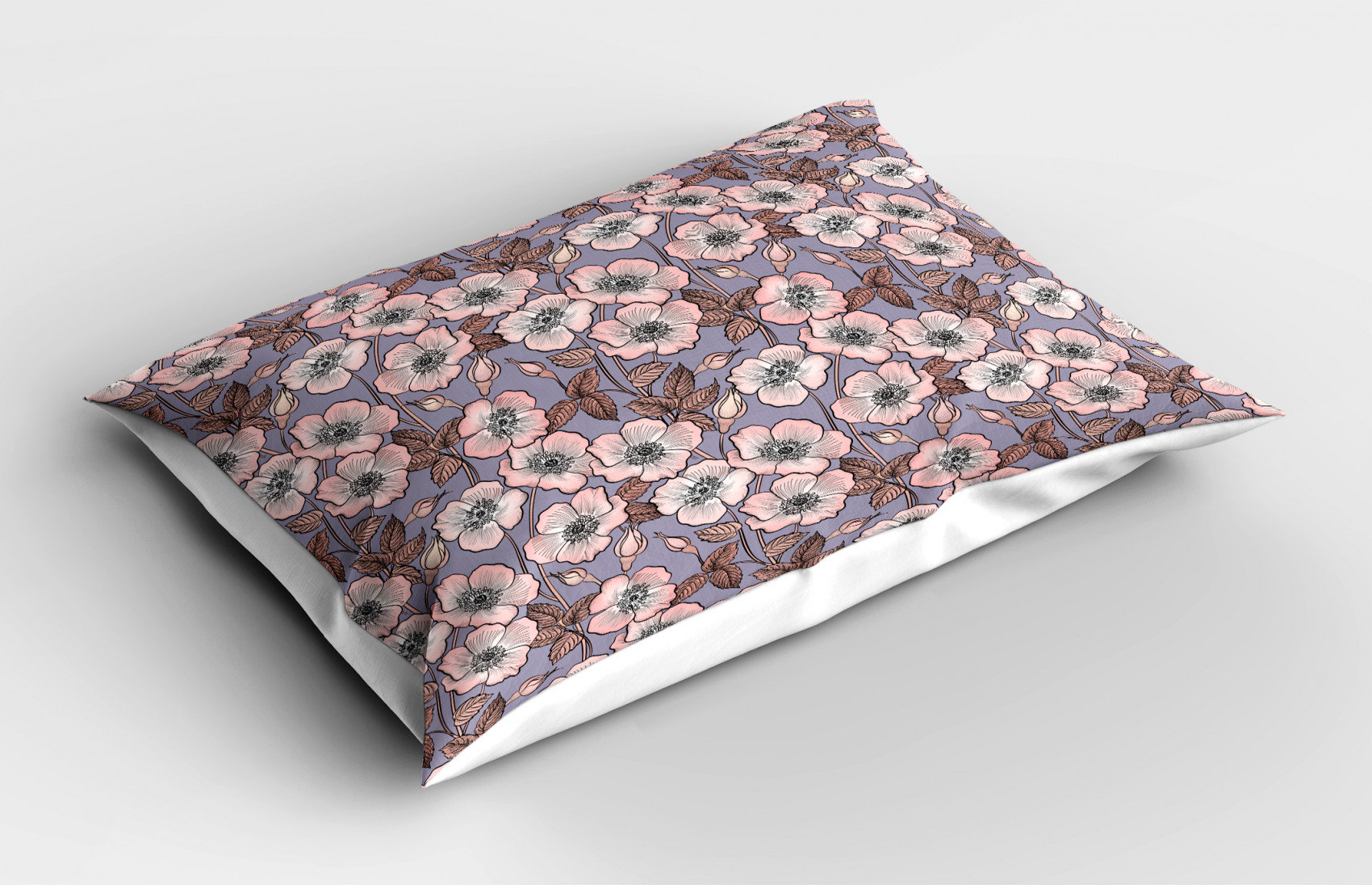 30 x 20 Pillow Sham Kess InHouse Sylvia Cook French Lilacs Purple Photography