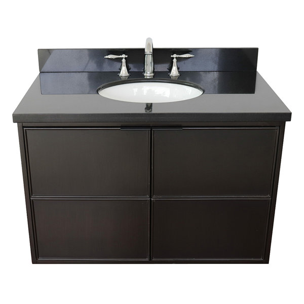 Hawridge 37 Wall-Mounted Single Bathroom Vanity Set by Gracie Oaks