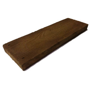 Barnwood Plank Patio-on-a-Pallet Paver Set