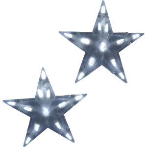 36 LED 3-D Star Icicle Christmas Light String