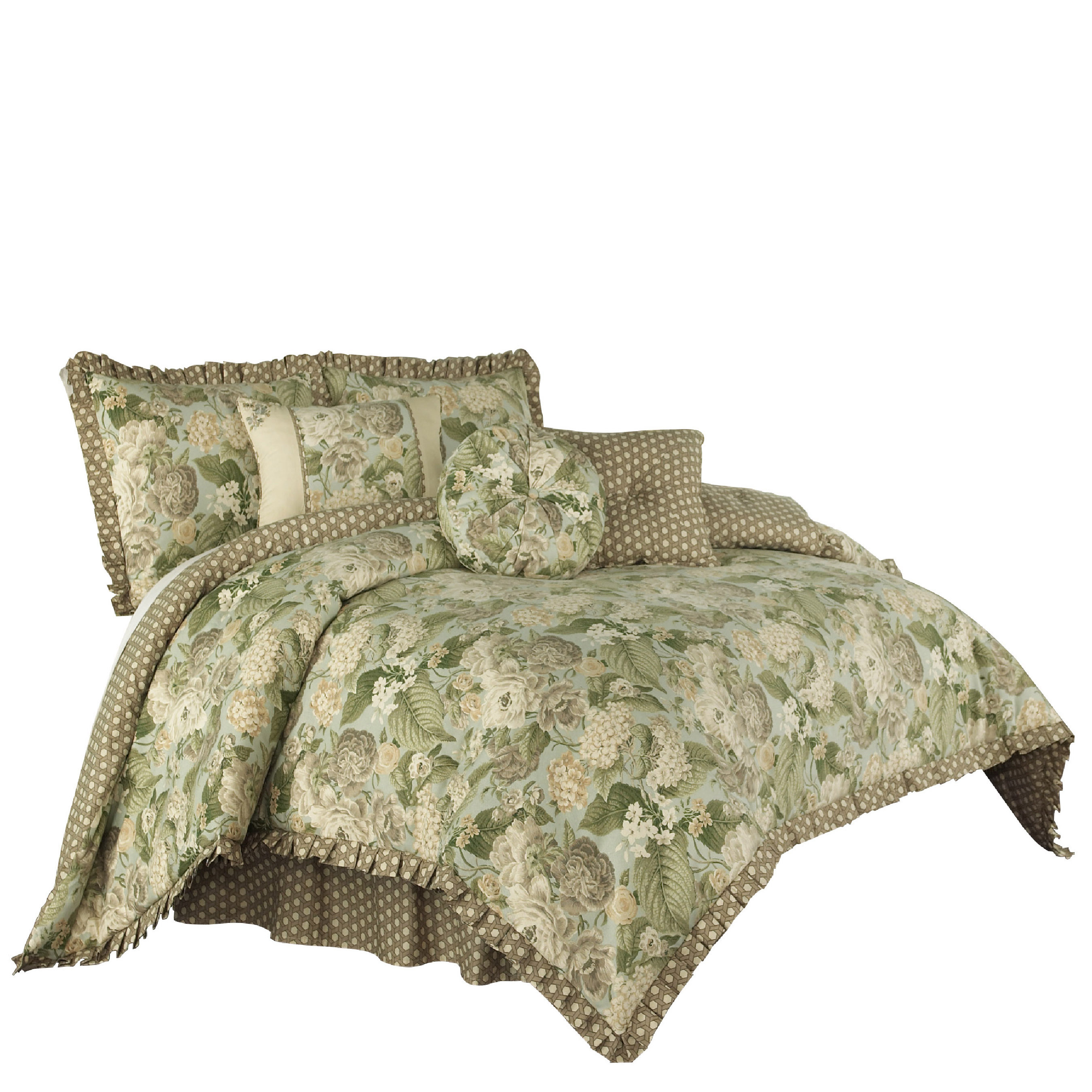 Waverly Garden Glory Reversible Comforter Set Reviews Wayfair
