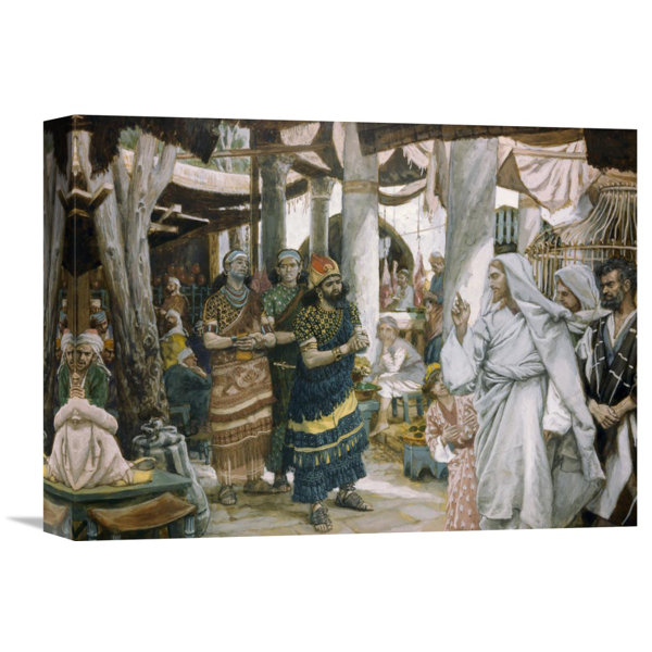 Global Gallery Healing Of The Ruler S Son By James Tissot