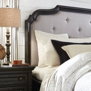 Alona Upholstered Panel Headboard by Gracie Oaks