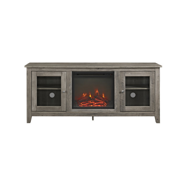 Inglenook 58 TV Stand with Fireplace by Andover Mills
