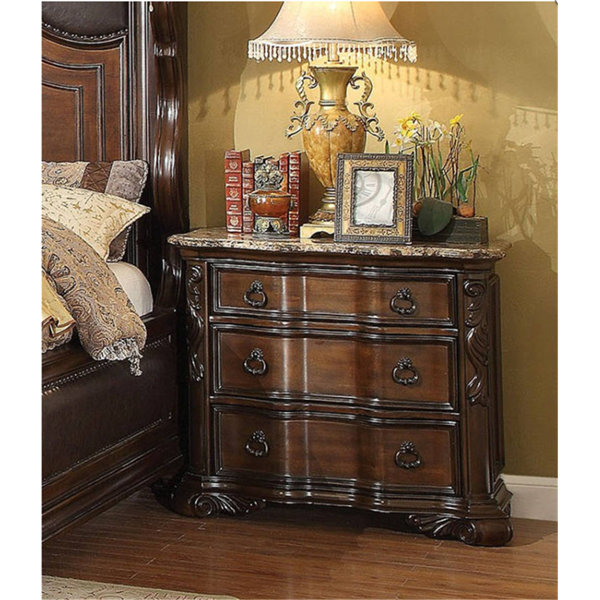 Trevin 3 Drawer Nightstand By House Of Hampton Cheap