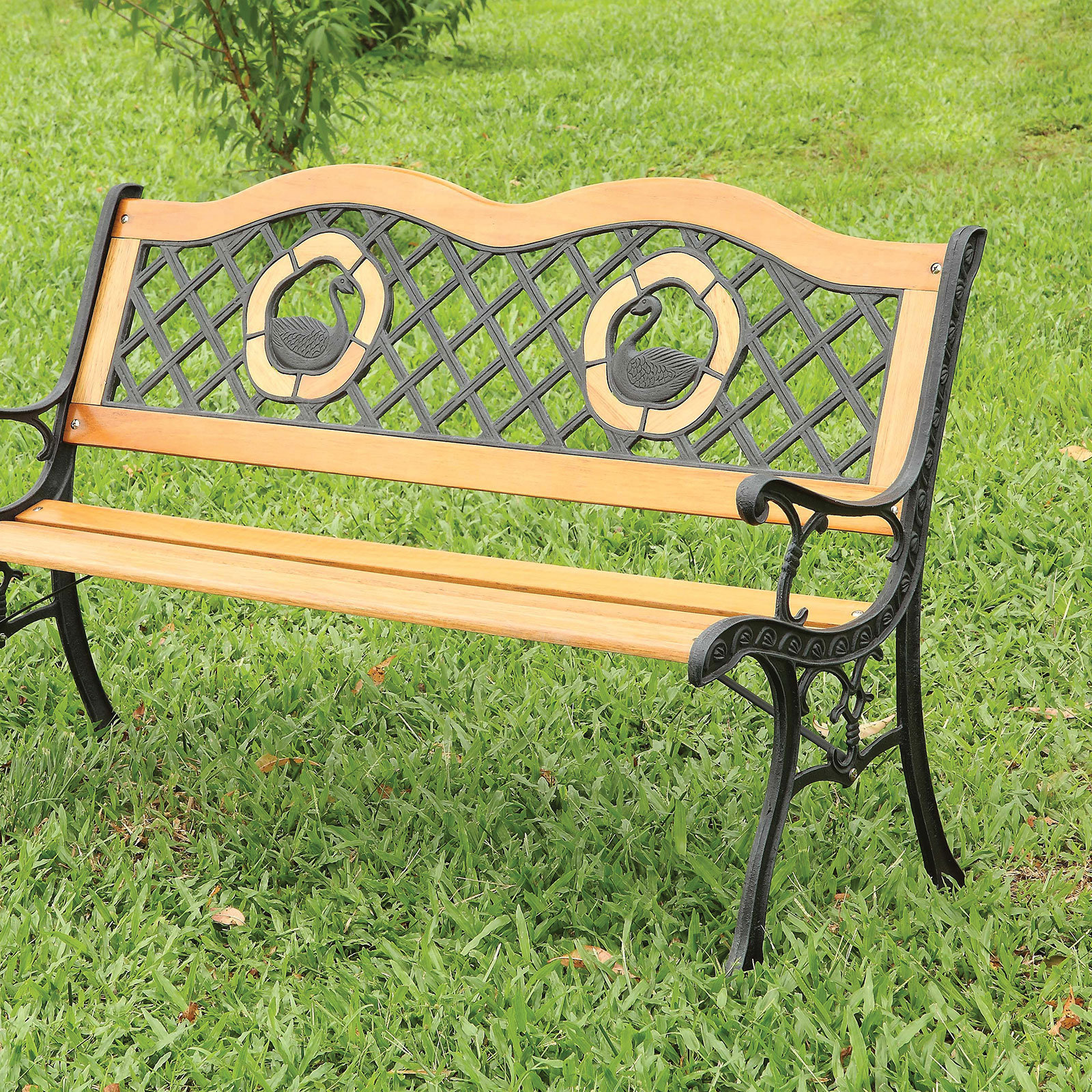 Fleur De Lis Living Vinson Garden Bench Wayfair