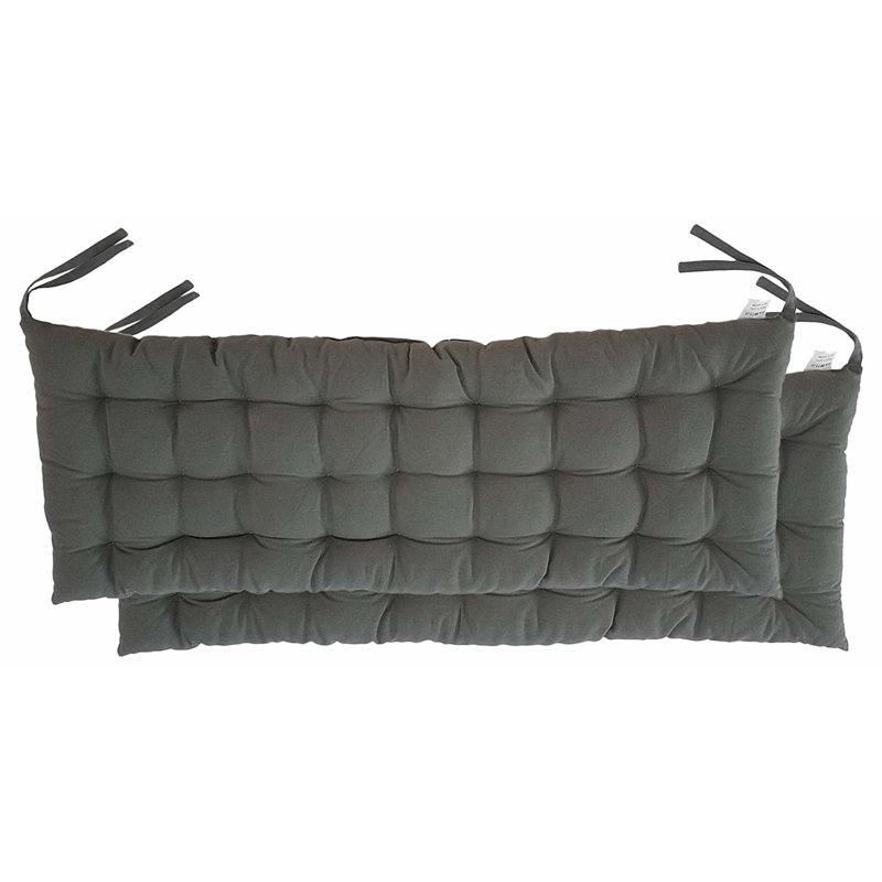 Catereco Cottone 100 Cotton Bench Pads W Ties Set Of 2 58 X