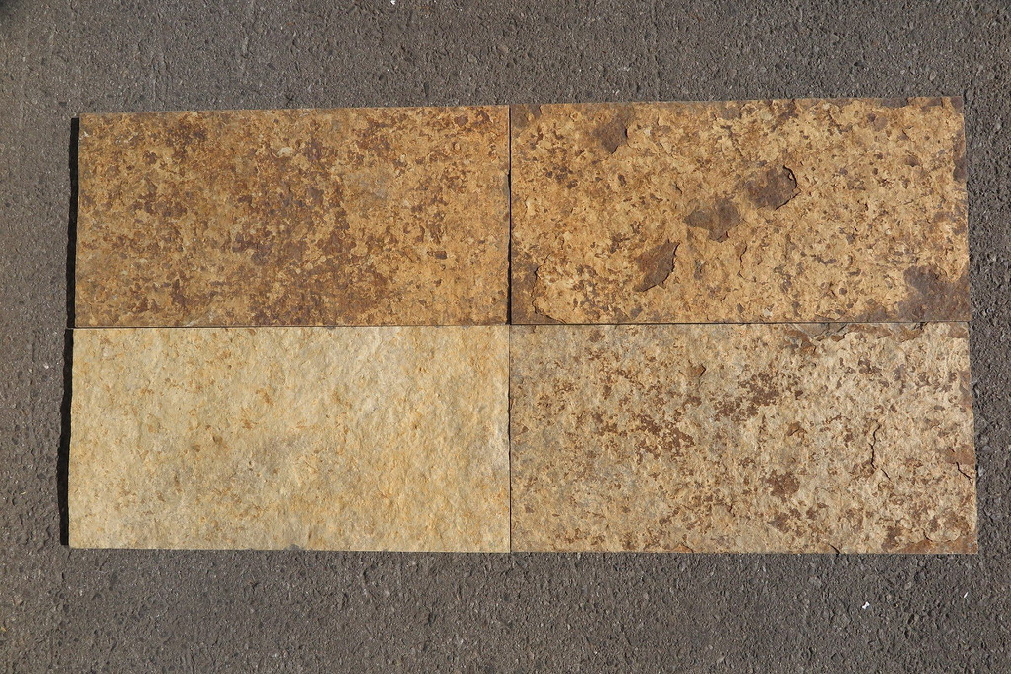 Stone Tile Shoppe Inc Carioca Gold Natural Cleft Face Gauged