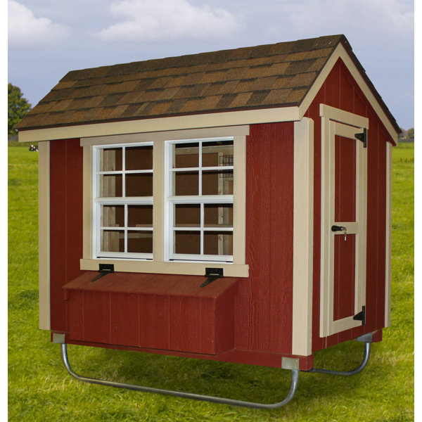 Coolidge 4x6 EZ Fit Chicken Coop by Tucker Murphy