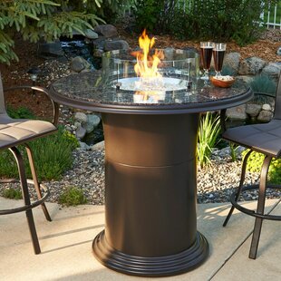 Perfect Patio Dining Table With Fire Pit Frieze Modern Style