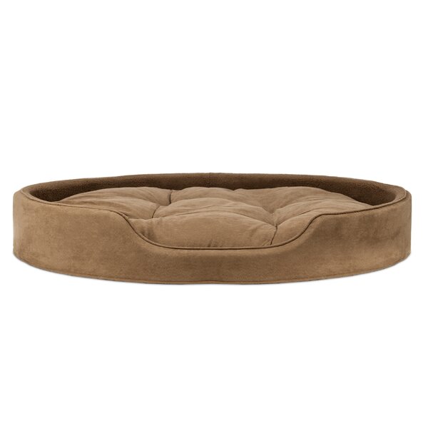 Evie Terry & Suede Pet Bed by Archie & Oscar