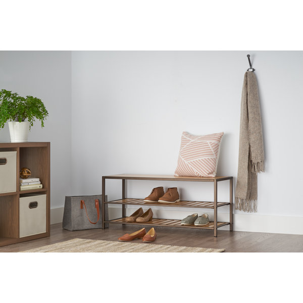 Mercury Row® 8 Pair Shoe Storage Bench & Reviews | Wayfair.ca