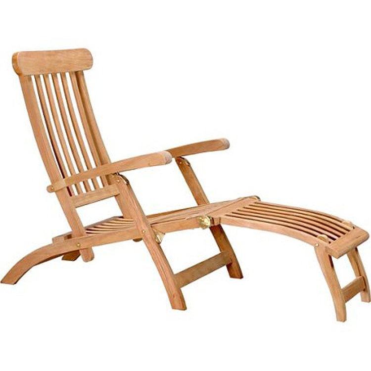 Teak Chair d-art collection teak steamer lounge chair & reviews | wayfair Teak Chair d-art collection teak steamer lounge chair & reviews | wayfair