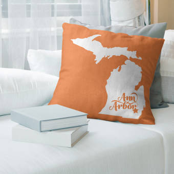 The Holiday Aisle Harlan Horned Dorset Sheep Christmas Indoor Outdoor Throw Pillow Wayfair