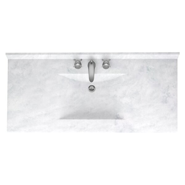 Contour 49 Single Bathroom Vanity Top by Swan Surfaces