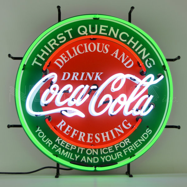 Coca-Cola Neon Wall Light by Neonetics