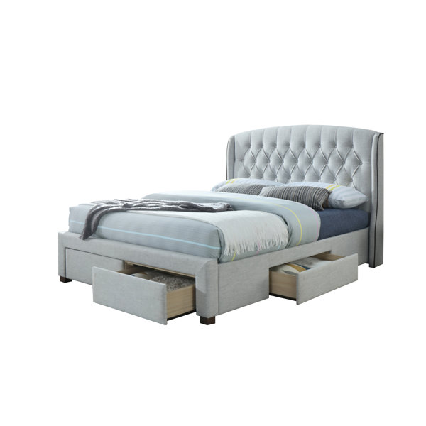 Raleigh King Upholstered Storage Platform Bed By Rosdorf Park No Copoun