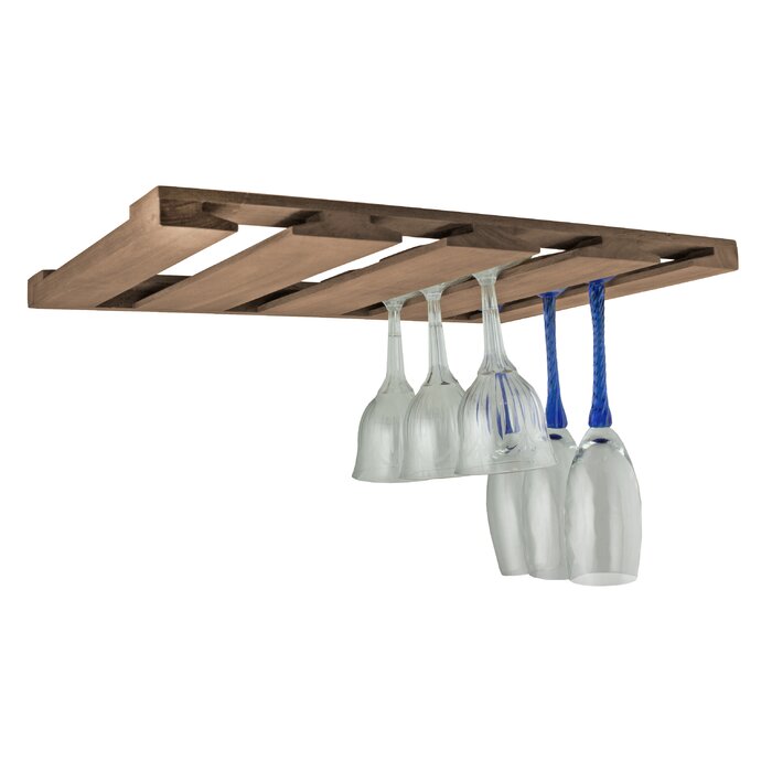 Overhead Hanging Wine Glass Rack