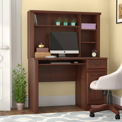 Three Posts Leith Computer Desk With Hutch Reviews Wayfair Leith Computer Desk With Hutch