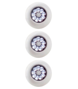 Best Anywhere LED 9 Light Step Light (Set of 3) By Light It! Outdoor Lighting Anywhere LED 9 Light Step Light (Set of 3) By Light It! Outdoor Lighting