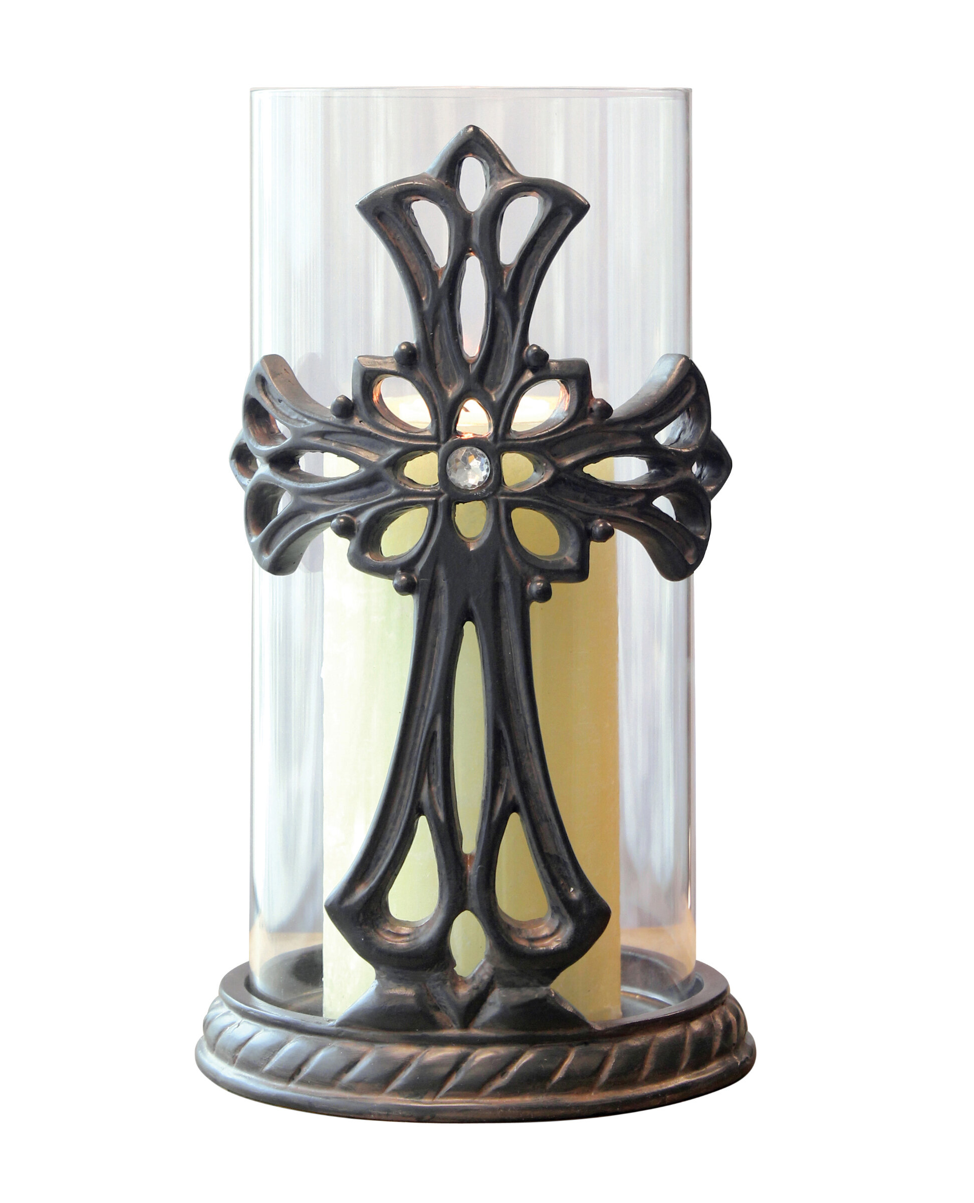 decorative pillar candle holders