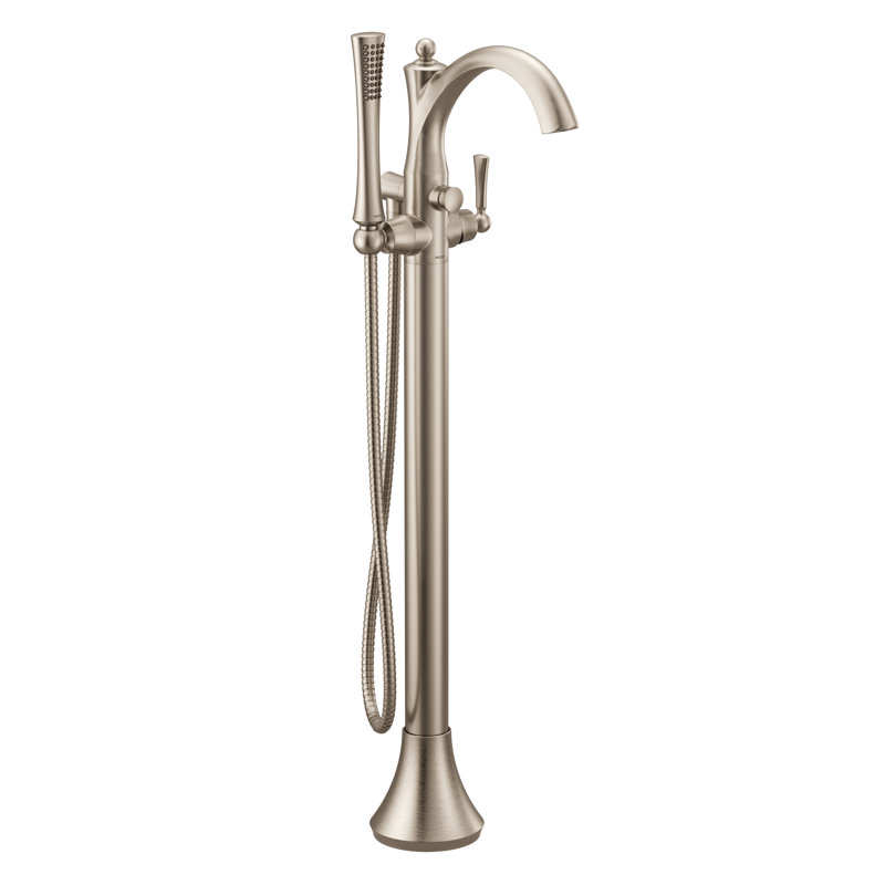 Moen Wynford Single Handle Floor Mounted Freestanding Tub Filler