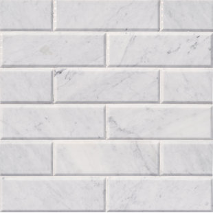 Faux Marble Subway Tile Wayfair Arabeo Hon And Bev 4 X 12 Marble Subway Tile In White
