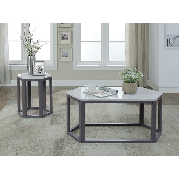 Hillhouse Coffee Table With Tray Top By Wrought Studio