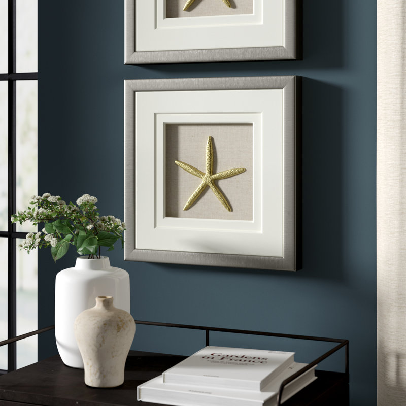 Greyleigh Starfish Shadow Box Wall Decor Reviews Wayfair