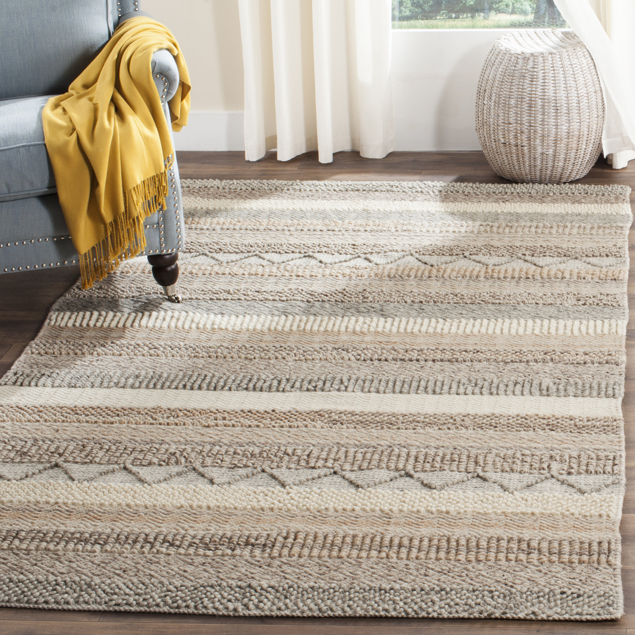 COAST Gorgeous Wool Hand Woven Rugs with SPECIAL OFFER LARA 